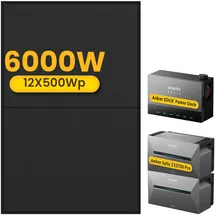 Anker SOLIX Solarbank 3 E2700 Pro 2x 2,68 kWh inkl. Power Dock + 12x 500W Solarmodule