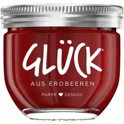 Glück Fruchtaufstrich Erdbeere 230G