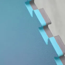 Eyepower 90x90cm Trainingsmatte mit Rand - 20mm Bodenschutz-Matte