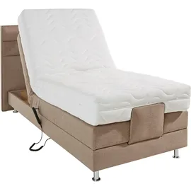 Westfalia Schlafkomfort Boxbett 114 x 210 cm Beige