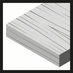 Holzspiralbohrer mit 90°-Senker, 3 mm, 16 mm