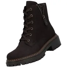 Rieker Schnürstiefel Damen Braun 40
