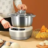VYUJHNBG Teig Knetmaschine, Teigmaschine Mit Gärfunktion, Elektrischer Teigmischer, Kleine Antikleber Teig Knetmaschine Für Küchenbacken