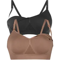 ANITA MATERNITY "Seamless", Damen, Gr. L, N-Gr, multi color, Microtouch, Obermaterial: 92% Polyamid, 8% Elasthan, unifarben, BHs Still-BH, herausnehmbare Cups, doppellagig, extra Halt, bequem, weich, bügellos