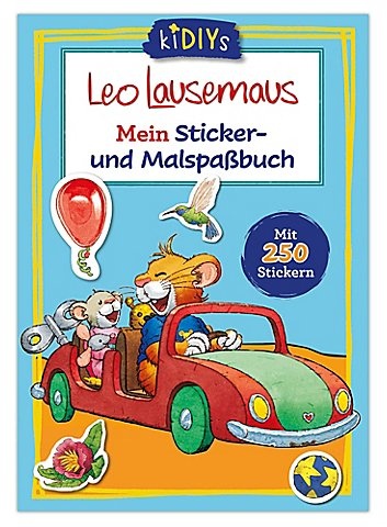 Buch "Leo Lausemaus Mein Sticker- und Malspaßbuch"