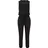 URBAN CLASSICS Ladies Tech Mesh Long Jumpsuit - Schwarz
