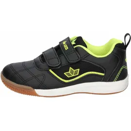 LICO Jaime V Hallenschuhe Kinder Schwarz/Lemon 41