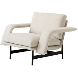 &Tradition Meantime AV29 Lounge Chair, schwarz / ecriture 0210