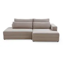 A.Z. Iwaniccy Eckcouch Cord 2-Sitzer Greige