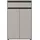 Germania Badkommode GERMANIA "Lemont", grau (steingrau), B:63cm H:98cm T:34cm, Holzwerkstoff, Sideboards, mit Tür- und Schubladendämpfung
