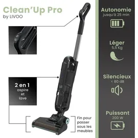 LIVOO Doh147v Clean'up Pro Schwarz