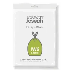 Joseph Joseph Müllbeutel, 30 Liter 30058 , 1 Packung = 20 Beutel, Farbe: Grau