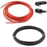 a-TroniX 30m Solarkabel mit 2x Solar-Kupplungsstecker und 2x Solar-Kupplungsbuchse