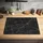 onlywow Herdabdeckplatte 81 x 52 cm Gold/Schwarz/Grau