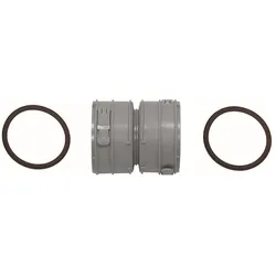 VAILLANT Set 3 Verbindungsstück Brennw. für flexible Abgasleitung DN 100. PP