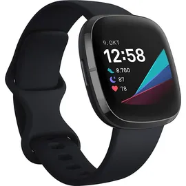 Fitbit Sense carbon/edelstahl graphit