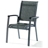 Sieger Calvi hoch 62 x 64 x 87 cm eisengrau/silbergrau