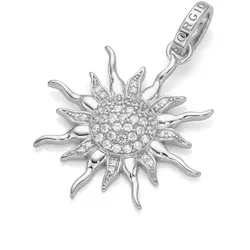 Giorgio Martello Milano Anhänger Sonne, Silber 925 Charms & Kettenanhänger   Silber Damen 