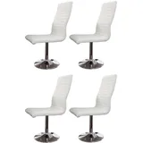 SalesFever Esszimmerstuhl 4er Set | weiß