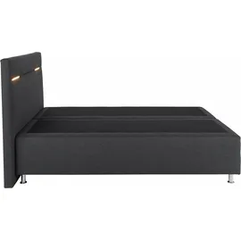 Westfalia Schlafkomfort Boxspringbett 140 x 200 cm H3 Grau