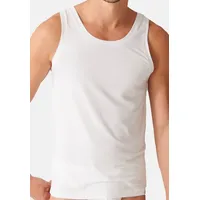 SCHIESSER Unterhemd / Long Life Soft Weiß L