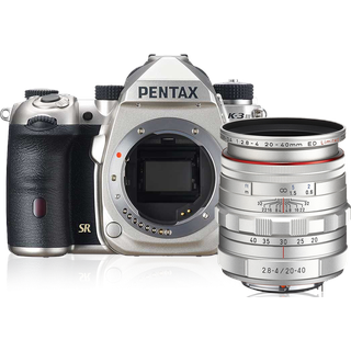 Pentax K-3 Mark III Kit 20-40/2.8-4.0 DC WR silbern
