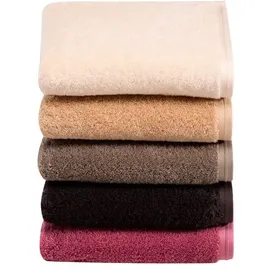 VOSSEN Vegan Life Handtuch 50 x 100 cm anthrazit