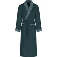 Normani Herren Bademantel Waffelpique Moyo in Blau | Gr.: 3XL