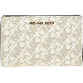 Michael Kors EMPIRE MD SNAP ZA Wallet Synthetik Beige