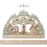 HGD CLB00-3102 Lichterbogen, Holz, farbig, groß