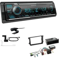 EHO Kenwood KMM-BT508DAB 1-DIN Digital Autoradio DAB+ Bluetooth Amazon
