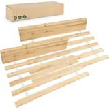 Lattenrost 160x200 cm - Rollrost Rolllattenrost 14 Holzlatten Tannenholz Roll Lattenrost ( 80 x 200cm 2er Set) Erwachsenen und Kinder-Bett unverste...