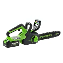Akku-Kettensäge Greenworks GD24CS30 - Schwert 30 cm - Akku 4.0A