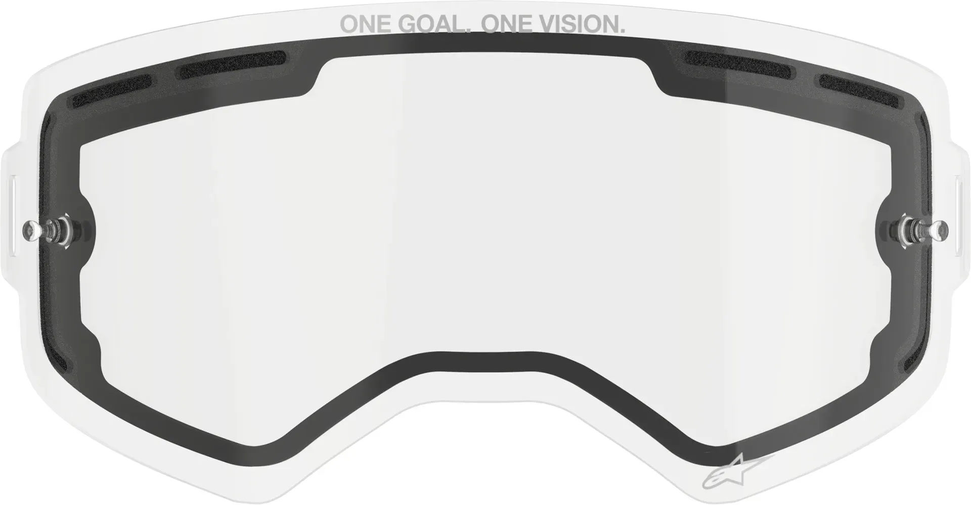 Alpinestars Supertech Dual Pane Ersatzscheibe, transparent