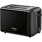 Bosch TAT3P423 Toaster 2 Scheiben) Toaster, Schwarz