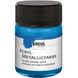 KREUL Acryl Metallicfarbe, Blau 50 ml