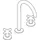 Hansgrohe One 3-Loch Waschtischarmatur Brushed Nickel