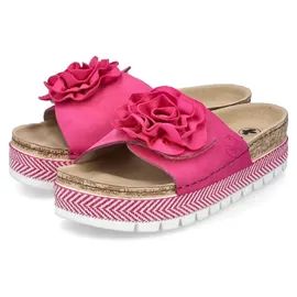 Rieker Damen Sandalen für Damen, pink, Größe: 42