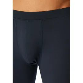 SCHIESSER Lange Unterhose "Casual Warming", Herren, Gr. 7, 804, nachtblau, Single Jersey, Obermaterial: 35% Viskose, 30% Baumwolle, 25% Polyacryl, 10% Elasthan, bequem, Unterhosen Lange Unterhose, wärmend, ultra bequem