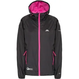Trespass Qikpac Regenjacke Damen Schwarz XXL