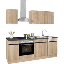 OPTIFIT Küchenzeile Roth 210 cm beige
