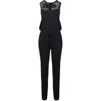 URBAN CLASSICS Block Jumpsuit - Schwarz