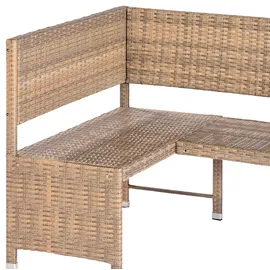 Merxx Eckbank 100 x 91 x 148 cm Beige/Grau