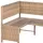 Merxx Eckbank 100 x 91 x 148 cm Beige/Grau