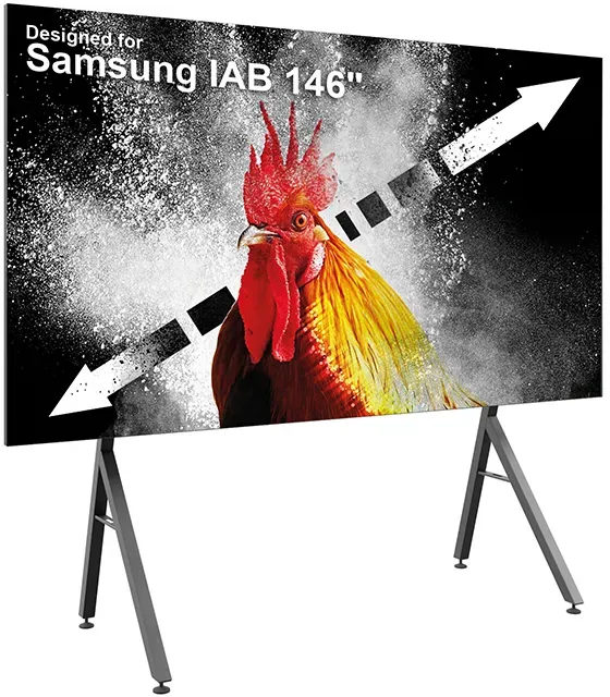 HAGOR HP LED Floorstand Samsung IAB 146 5965 - freistehendes Standsystem - 3 Hö...
