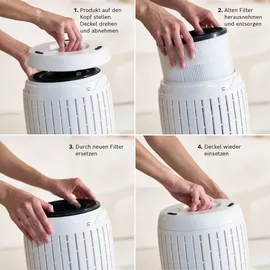 Bosch Air 2000 Ersatzfilter 3-in-1 HEPA mit Aktivkohlefilter