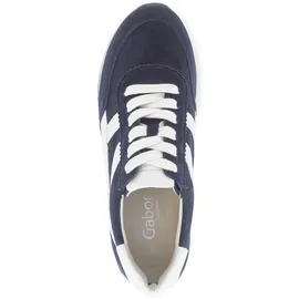 Gabor Sneaker Low Damen Blau/Weite H 38
