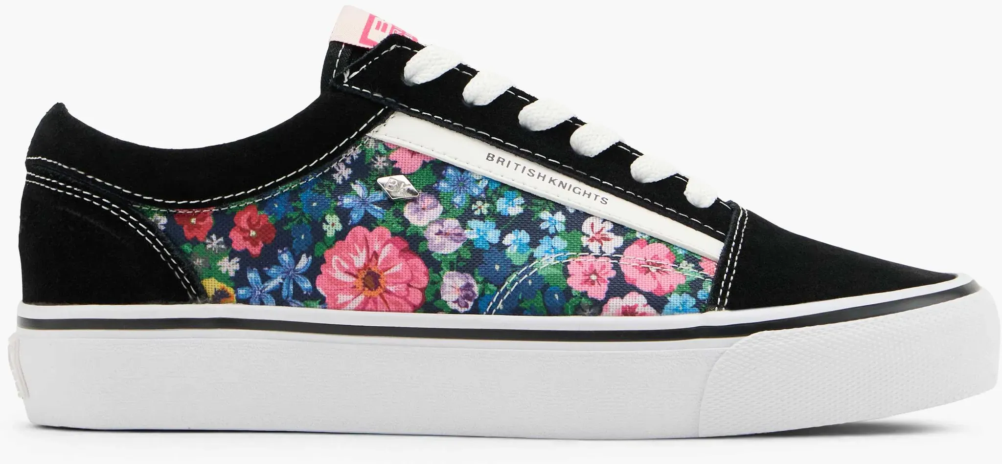 British Knights  Sneaker Schwarz, Damen, Größe: 39, Material: Leder/Textil - British Knights  Sneaker Schwarz, Damen, Größe: 39, Material: Leder/Textil - woman - Schwarz