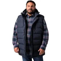 Men Plus by Happy Size Steppweste Blau 6XL