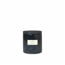 BLOMUS Marmor-Duftkerze FRABLE in Schwarz / 50 g